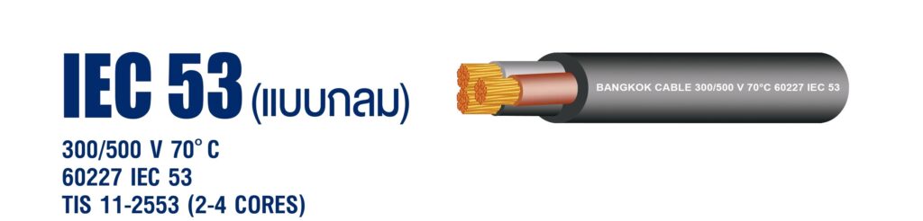 สายIEC53 (แบบกลม)