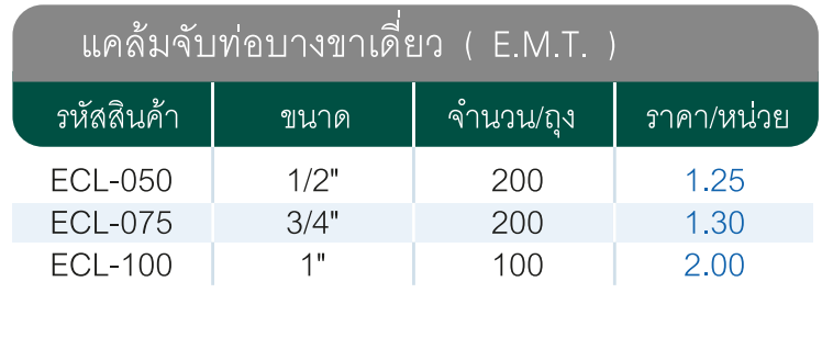 แคล้มจับท่อบางขาเดี่ยว
