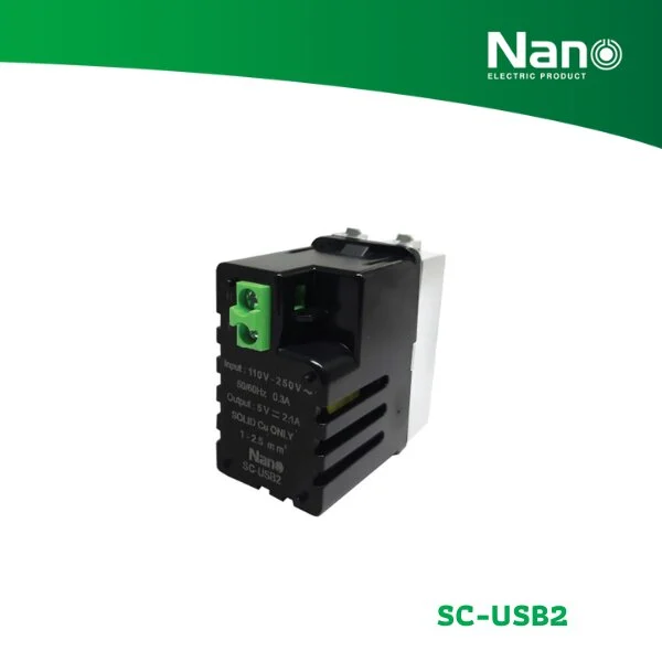 เต้ารับชาร์จ USB 2.1A 5V 