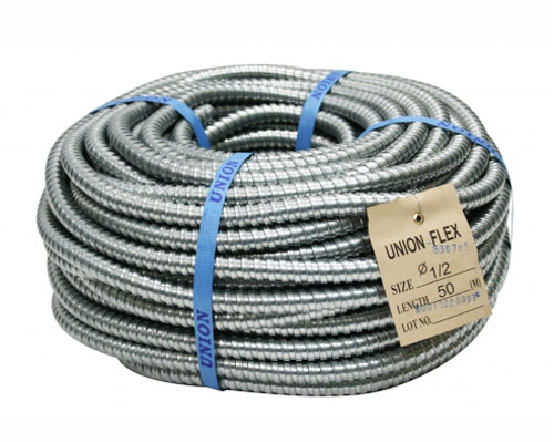 ท่อเหล็กอ่อน Steel Flexible Conduit (UNION)