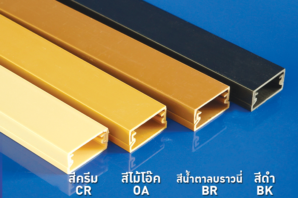 รางเก็บสายไฟสำหรับตกแต่ง 
