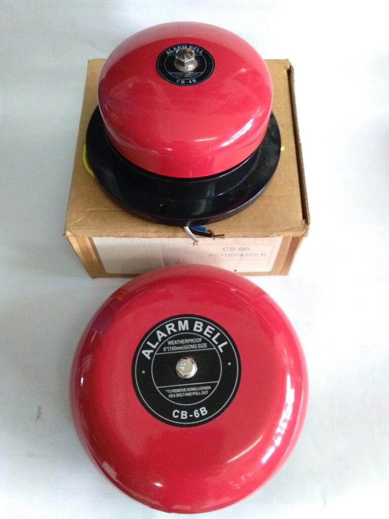 กระดิ่งแดง กระดิ่งไฟฟ้า Alarm Bell SHINOHAWA