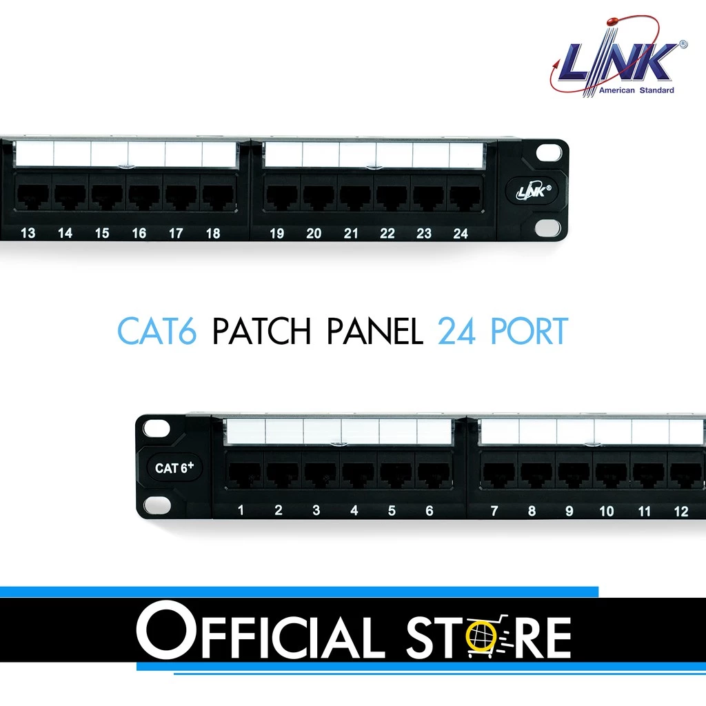 ตัวต่อสายแลน Connectors CAT 6