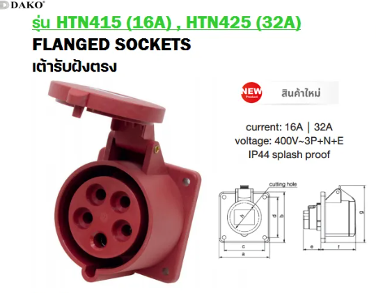 HTN415 16A DAKO