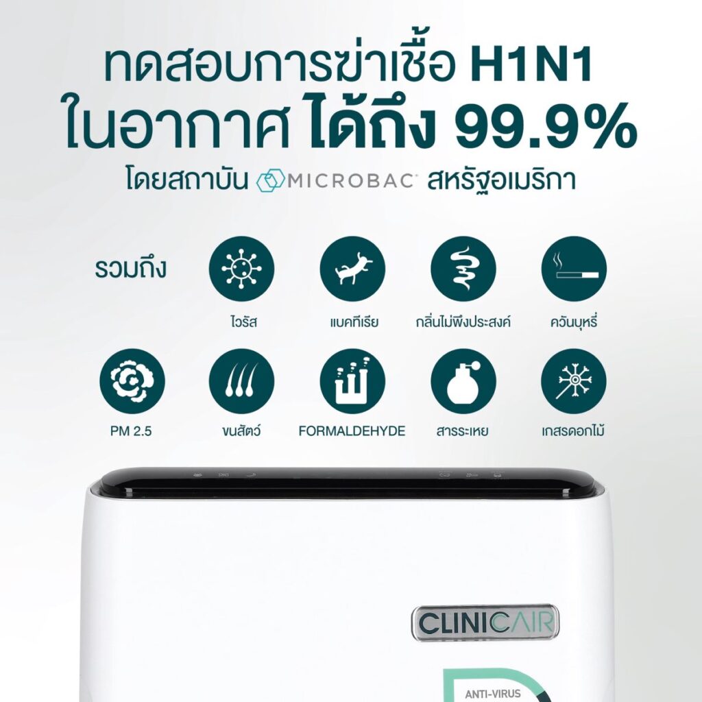 เครื่องฟอกอากาศ รุ่น Restmed