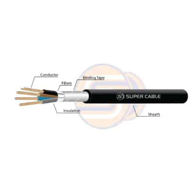 สายไฟ 0.6/1kV CV-FD S.SUPER CABLE