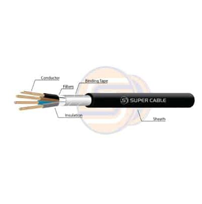สายไฟ 0.6/1 KV CV-FD 4 CORES