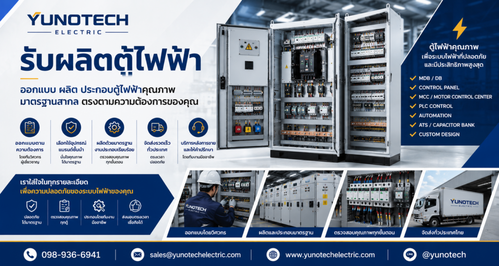รับผลิตตู้ไฟฟ้า