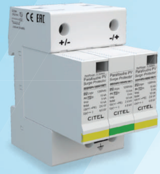 อุปกรณ์ป้องกันไฟกระชาก DC CITEL DS50PV-1000G/51 ภาพตัวอย่างจากแคตตาล็อก