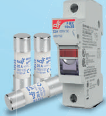 ฟิวส์โซลาร์ DC DF Electric DF ELECTRIC PV FUSE