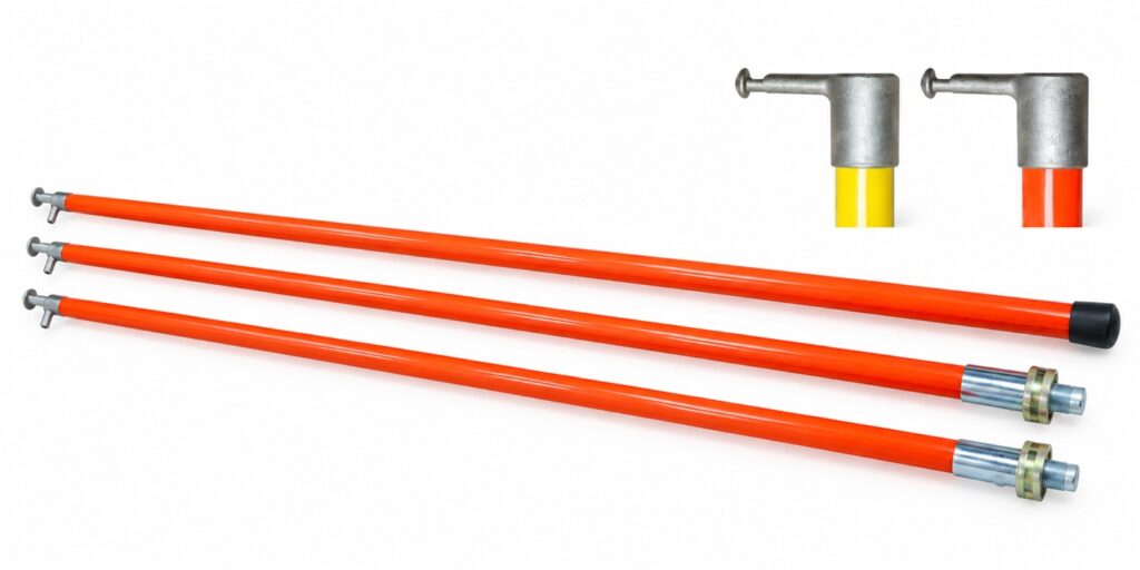 ไม้ชักฟิวส์ DAKO Hot Stick Tool สีส้ม พร้อมหัว Disconnect และข้อต่อ
