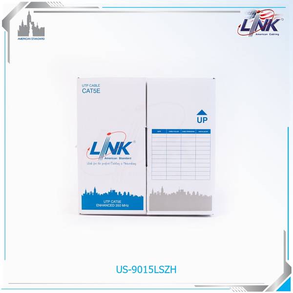สายแลน LINK US-9015LSZH CAT 5E UTP Enhanced LSZH