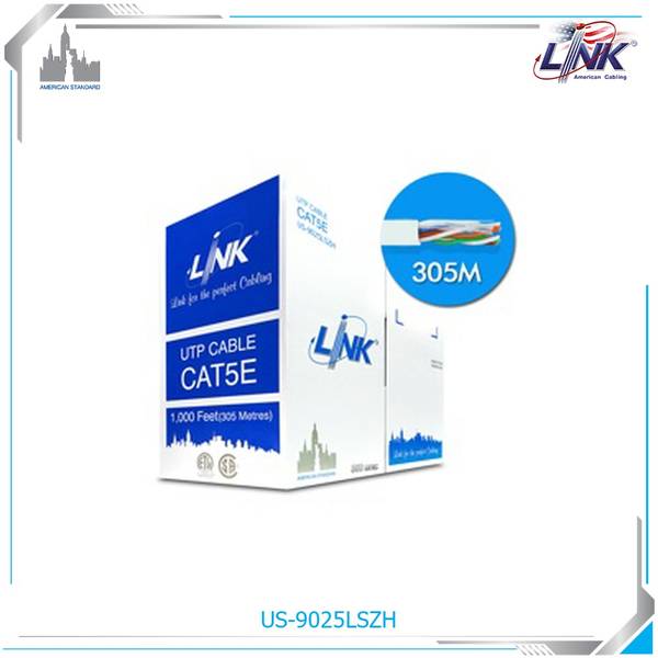 สายแลน LINK US-9025LSZH CAT 5E Stranded Patch Cord LSZH