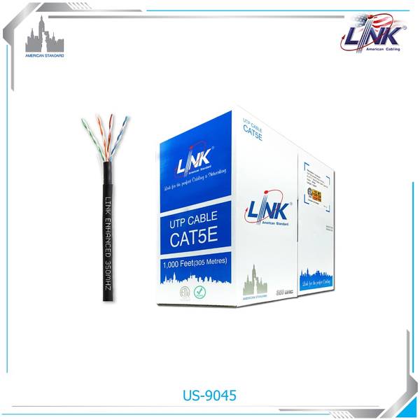 สายแลน LINK US-9045 CAT 5E UTP Outdoor Double Jacket