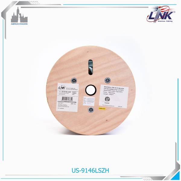 สายแลน LINK US-9146LSZH CAT 6A UTP XG Slot Jacket