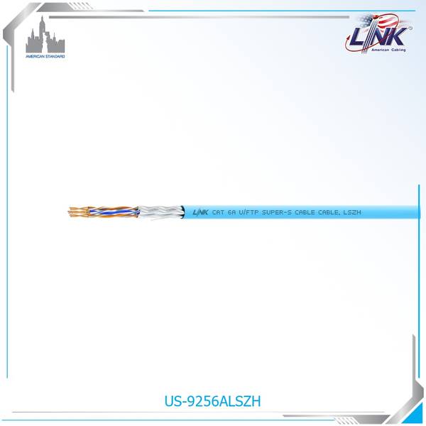 สายแลน LINK US-9256ALSZH CAT 6A U/FTP SUPER-S LSZH