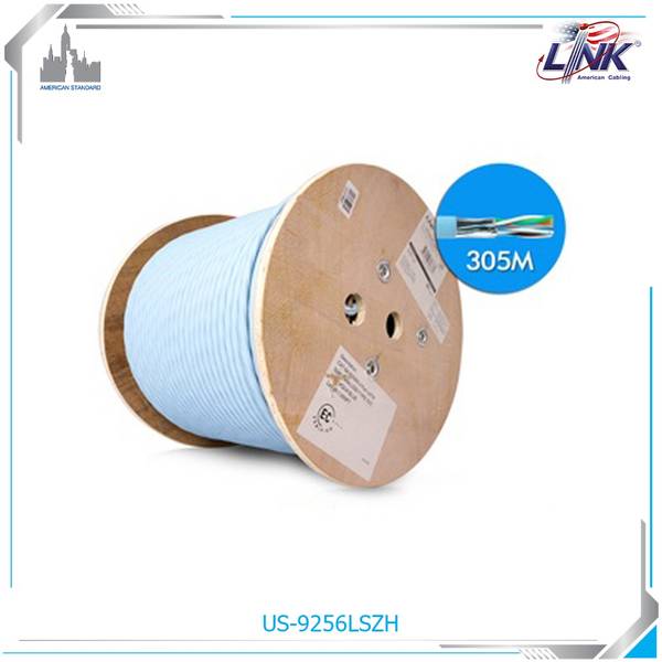 สายแลน LINK US-9256LSZH CAT 6A U/FTP SUPER XG LSZH