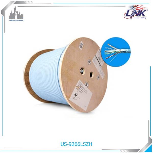 สายแลน LINK US-9266LSZH CAT 6A F/UTP SUPER XG 650 MHz