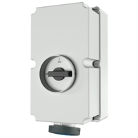 เต้ารับติดผนังพร้อมสวิตช์ DUO-interlock MENNEKES 7000 125A