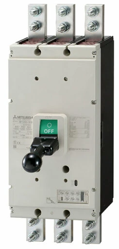 เบรกเกอร์ MCCB Mitsubishi NF1000-SEW แบบ 3 ขั้ว รูปจากผู้ผลิต