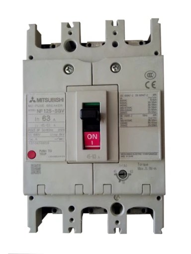 เบรกเกอร์ MCCB Mitsubishi NF125-SGV รูปจากผู้ผลิต