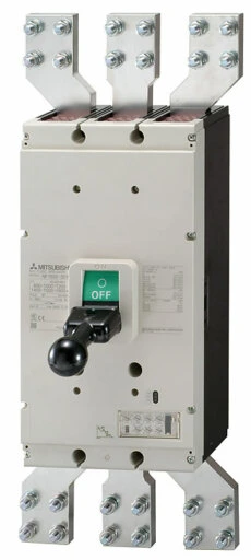 เบรกเกอร์ MCCB Mitsubishi NF1600-SEW แบบ 3 ขั้ว รูปจากผู้ผลิต