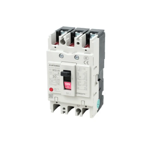 เบรกเกอร์ MCCB Mitsubishi NF63-HV รูปจากผู้ผลิต