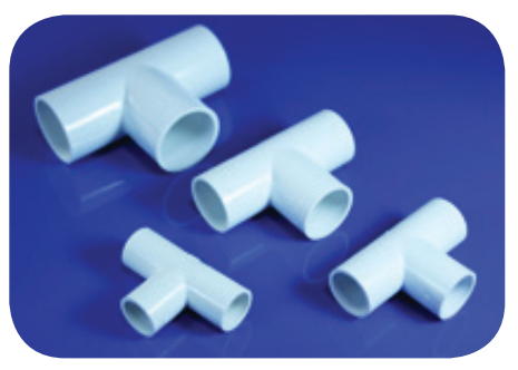 ข้อต่อสามทางท่อ uPVC PRI TC Tee Connector ภาพตัวอย่างกลุ่มสินค้า