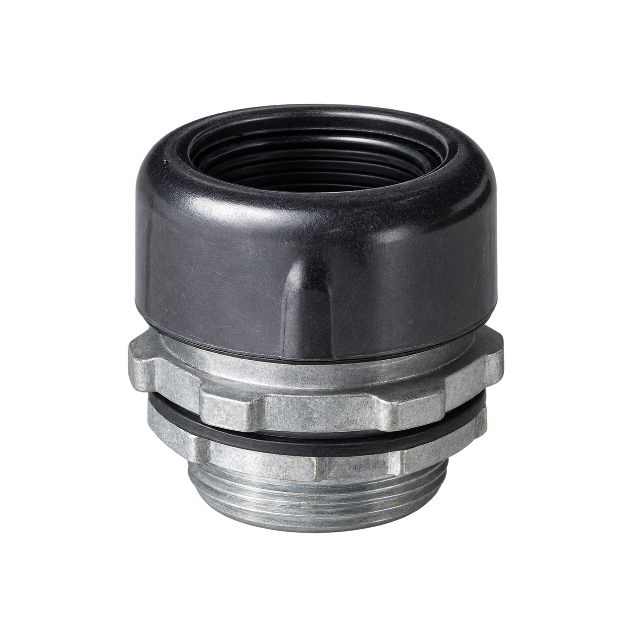คอนเน็คเตอร์ท่ออ่อนกันน้ำสีดำ SC RAIN TIGHT FLEXIBLE CONNECTOR BLACK ภาพประกอบตระกูลสินค้า