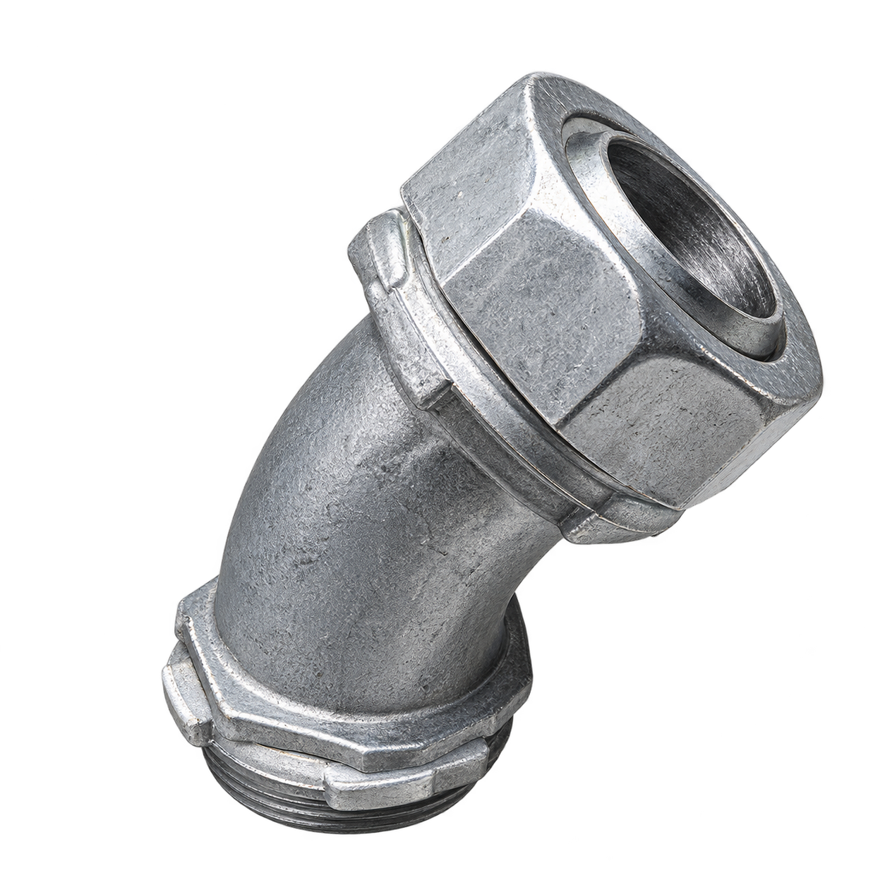 คอนเน็คเตอร์ท่ออ่อนกันน้ำ 45 องศา SC RAIN TIGHT FLEXIBLE CONDUIT CONNECTOR 45 ภาพประกอบตระกูลสินค้า