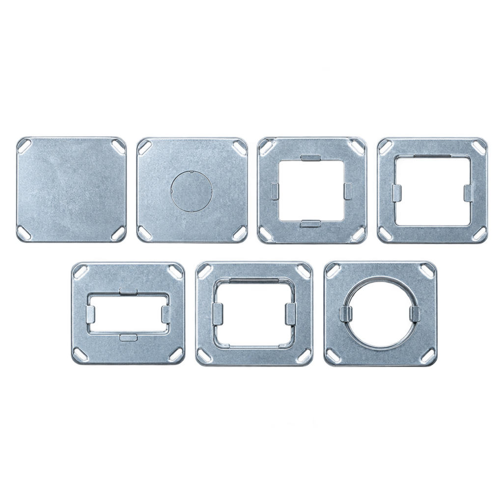ฝาปิดสแควร์บ๊อกซ์ 4 x 4 นิ้ว SC SQUARE COVER PLATE ภาพประกอบตระกูลสินค้า