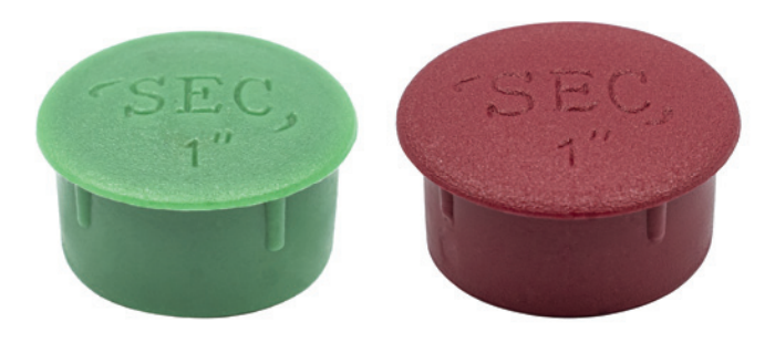 ลูกอุดท่อบางและท่อหนา SEC SEC-ECP / SEC-ICP EMT IMC Conduit Close Up Plug ภาพตัวอย่างกลุ่มสินค้า