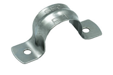 แคล้มจับท่อ 2 ขา SEC SEC-E2 / SEC-I2 Conduit Strap 2 Holes ภาพตัวอย่างกลุ่มสินค้า