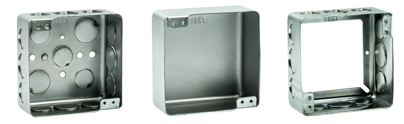 สแควร์บ๊อกซ์ SEC SEC-SB Square Box ภาพตัวอย่างกลุ่มสินค้า