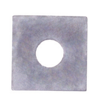 แหวนสี่เหลี่ยมอาบสังกะสี SEC SEC-SWH Hot Dip Galvanized Square Washers ภาพตัวอย่างกลุ่มสินค้า