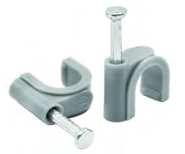ภาพตัวอย่าง กิ๊บตอกสาย Nail Clip BANDEX สีและขนาดตามรุ่น