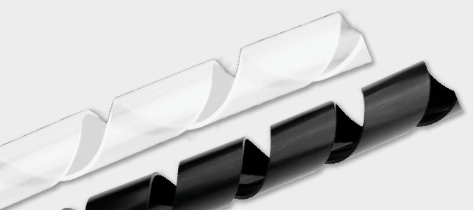 ภาพตัวอย่าง ไส้ไก่พันสาย Spiral Wrapping Band BANDEX